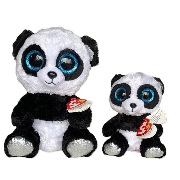 Ty Small Size New w/ Tag Beanie Boos Bamboo Panda 6" - Picture 10 of 10